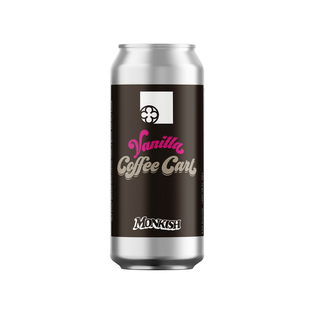 Vanilla Coffee Cart - Coffee Milk Stout w/ Vanilla (4pk/16oz)